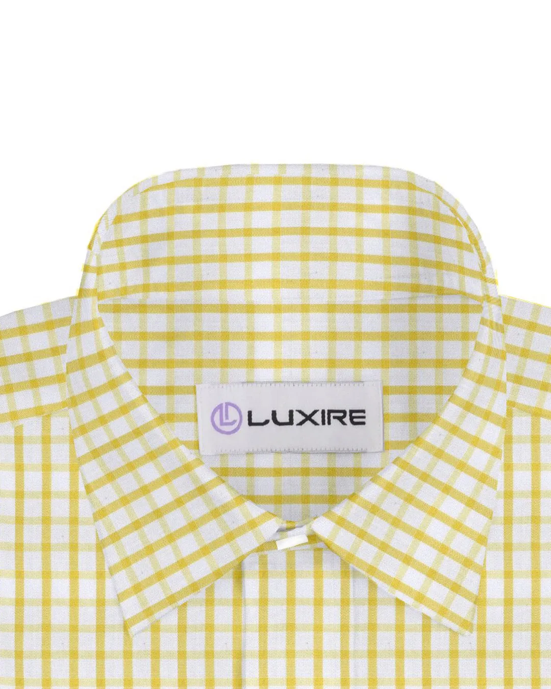 Yellow Graph Checks Shirt for Friday