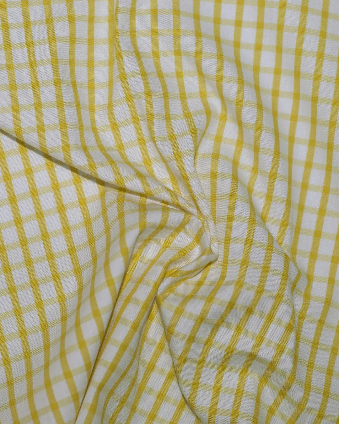 Yellow Graph Checks Shirt for Friday