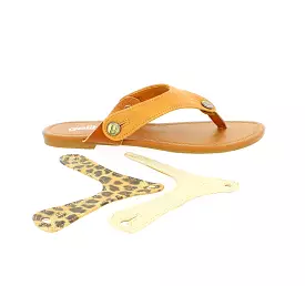 Gal Pack - Gold, Leopard and Nude Straps: Ideal Accessories for Fashion Enthusiasts