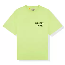 Gallery Dept. Lime Green T Shirt