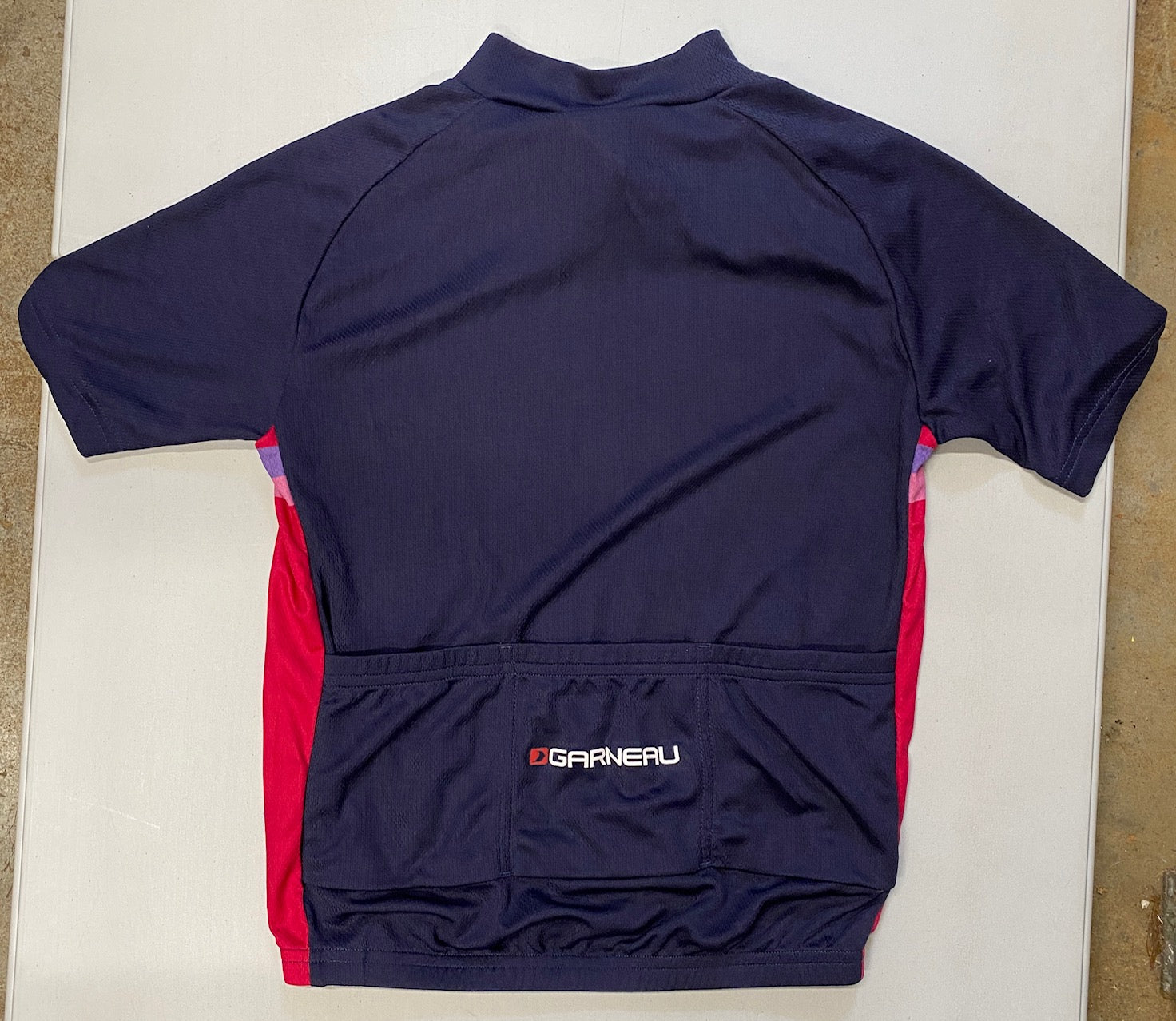 Garneau Kids Cycling Jersey Size 6 Pink Purple.