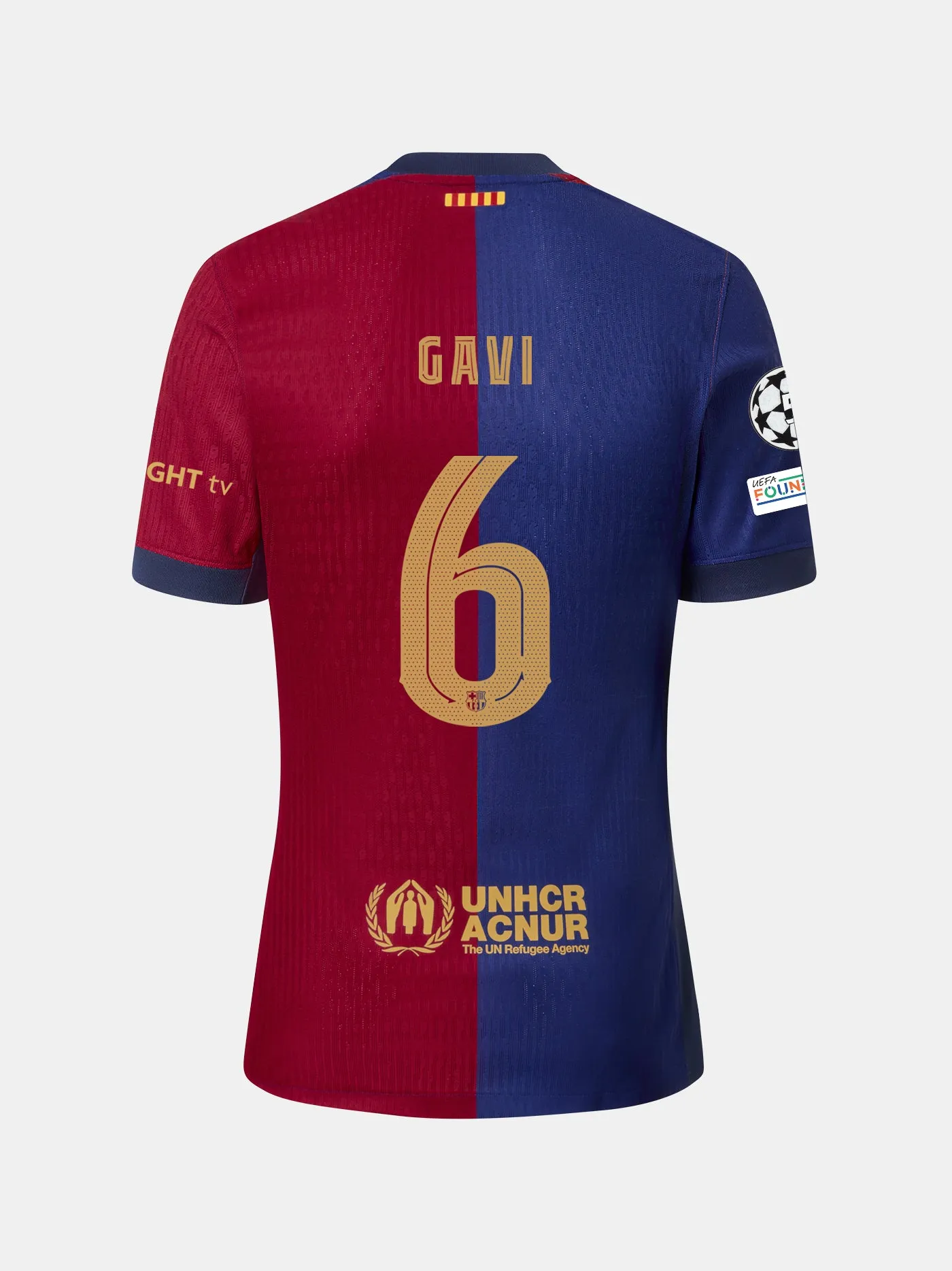 GAVI UCL FC Barcelona Men's Home Jersey 24/25 Dri-Fit ADV