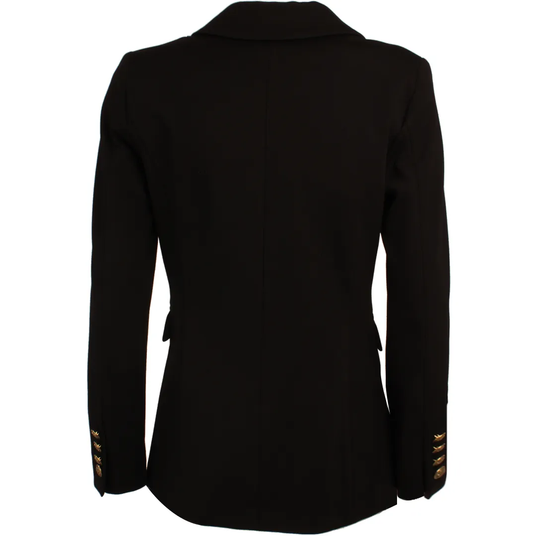 Women's Black Medium Jersey Jacket