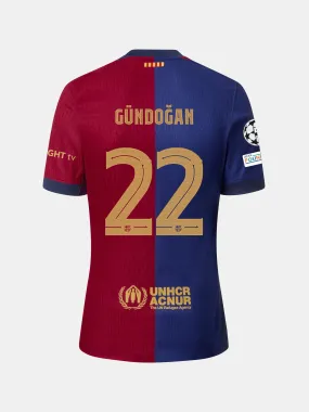 GNDOAN UCL FC Barcelona Men's Home Jersey 24/25 Dri-Fit ADV