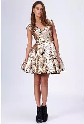 Gold Sequin Prom Dress - Sparkling Evening Gown | Shop Now