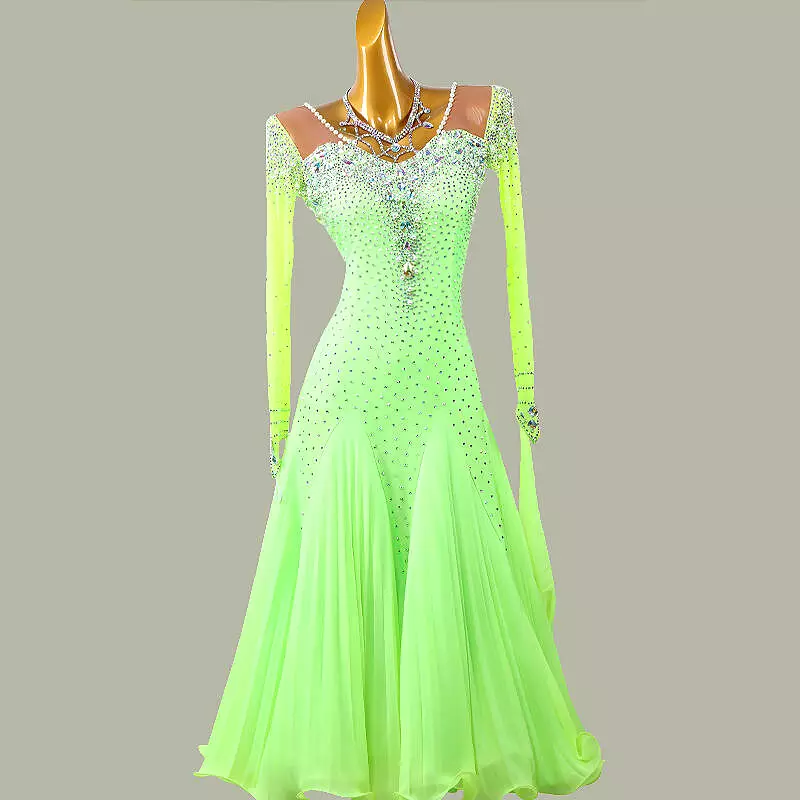 Green Ballroom Dress | LXT870