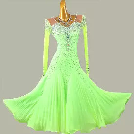 Green Ballroom Dress | LXT870