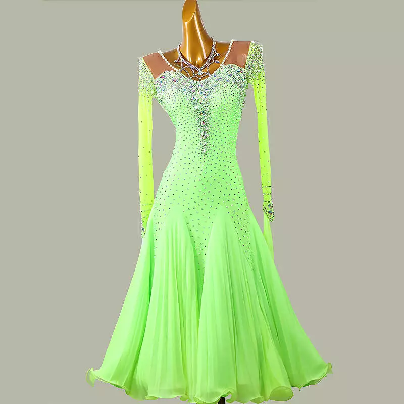 Green Ballroom Dress | LXT870