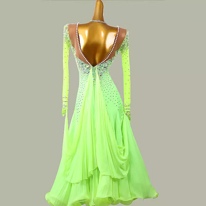 Green Ballroom Dress | LXT870