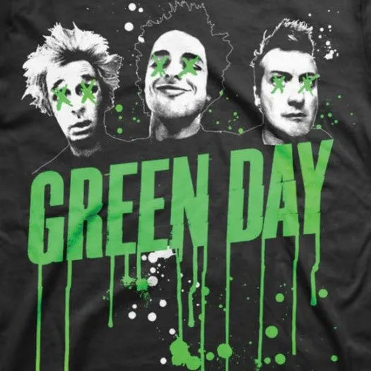 Green Day Shirt Drips