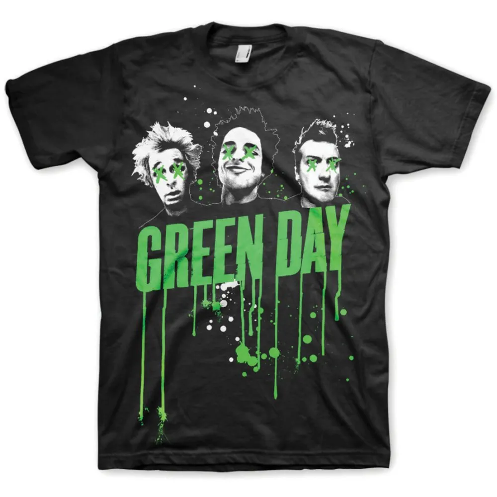 Green Day Shirt Drips