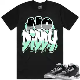 Green Glow Jordan 3 Shirt - NODIDDY - Match with Green Glow 3s