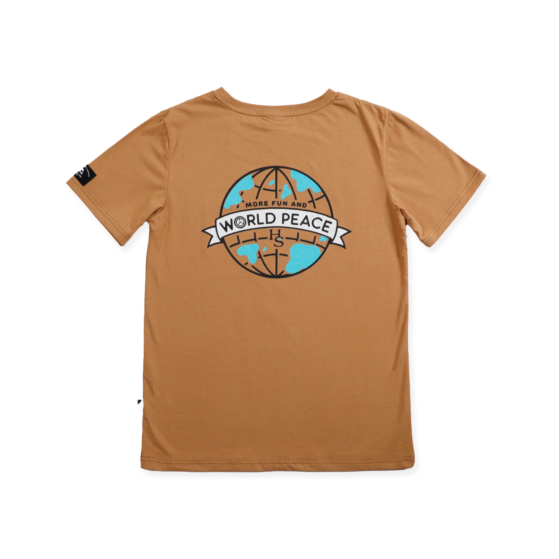 HS World SS Brown T-Shirt