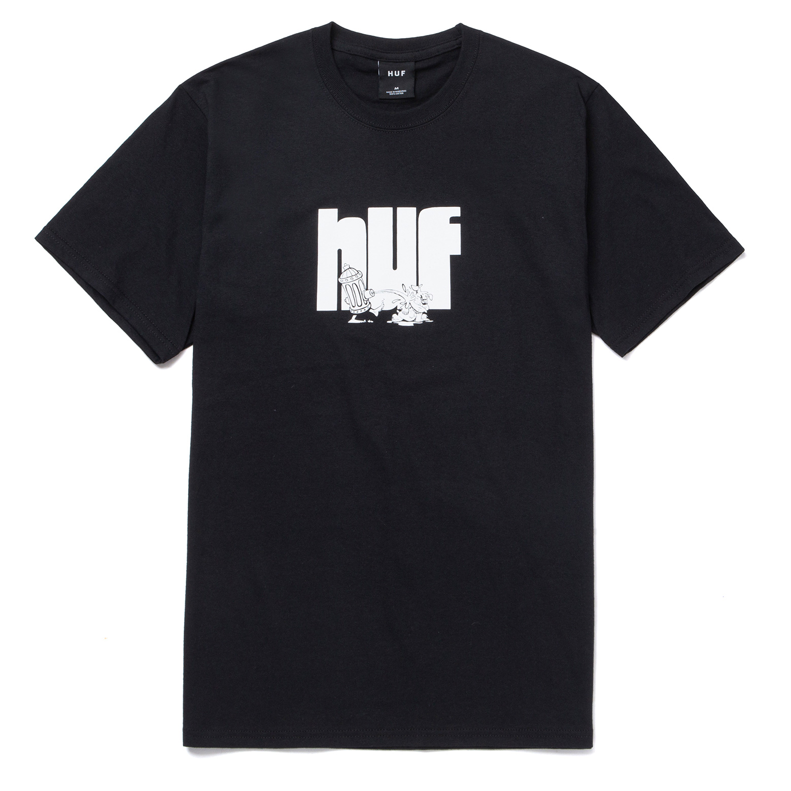 HUF Hydrate T-Shirt Black SS