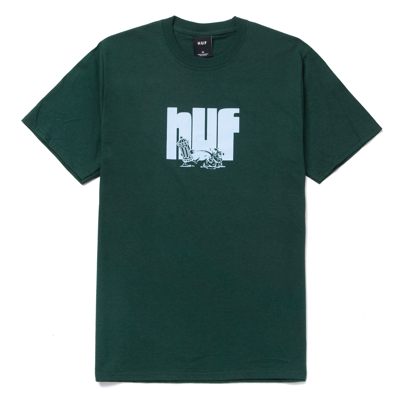 HUF Hydrate T-shirt Dark Green - Results: HUF T-shirt, Hydrate, SS, Dark Green