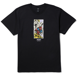 HUF Spiderman Moody Black T-Shirt