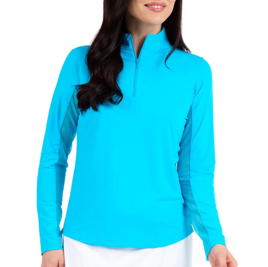 Ibkul Long Sleeve Turquoise