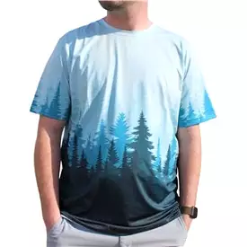 Infinite Discs Tree Design Sports Jersey