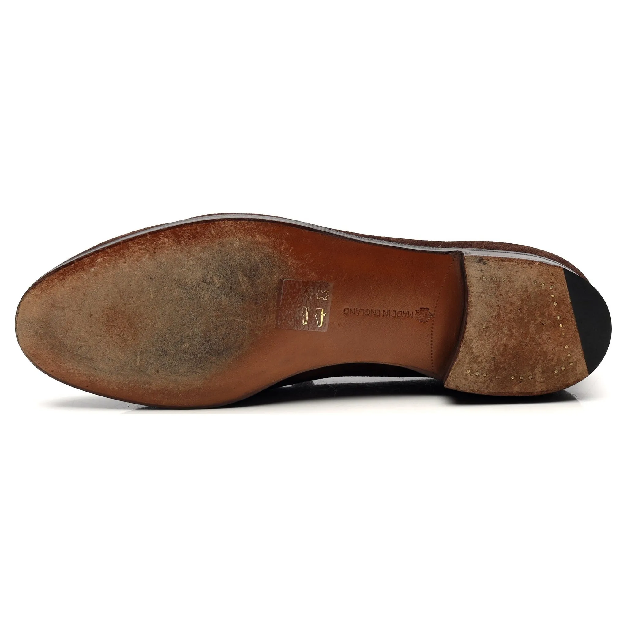 Islington Dark Brown Slip On Loafers UK 9.5 D