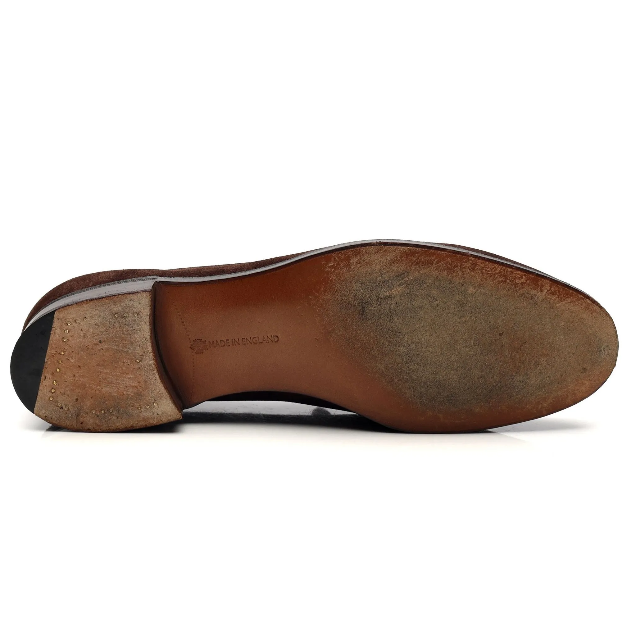 Islington Dark Brown Slip On Loafers UK 9.5 D