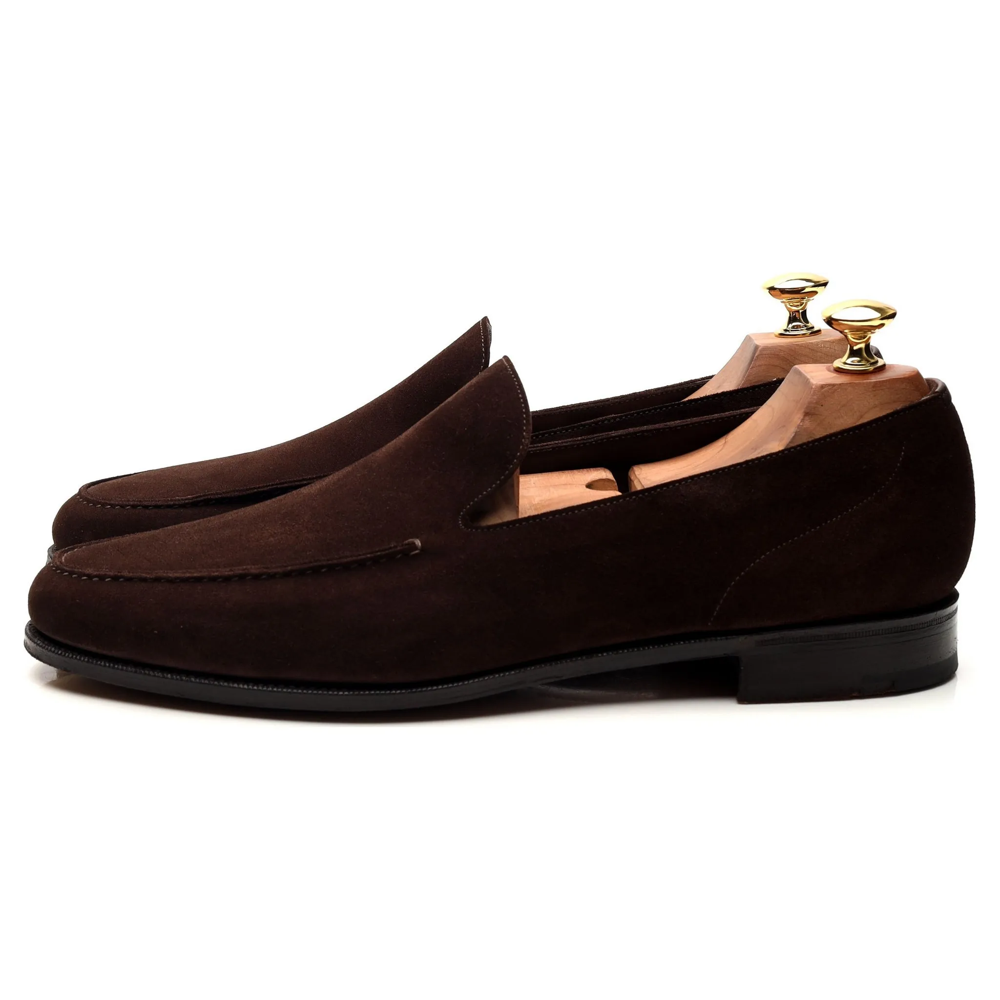 Islington Dark Brown Slip On Loafers UK 9.5 D