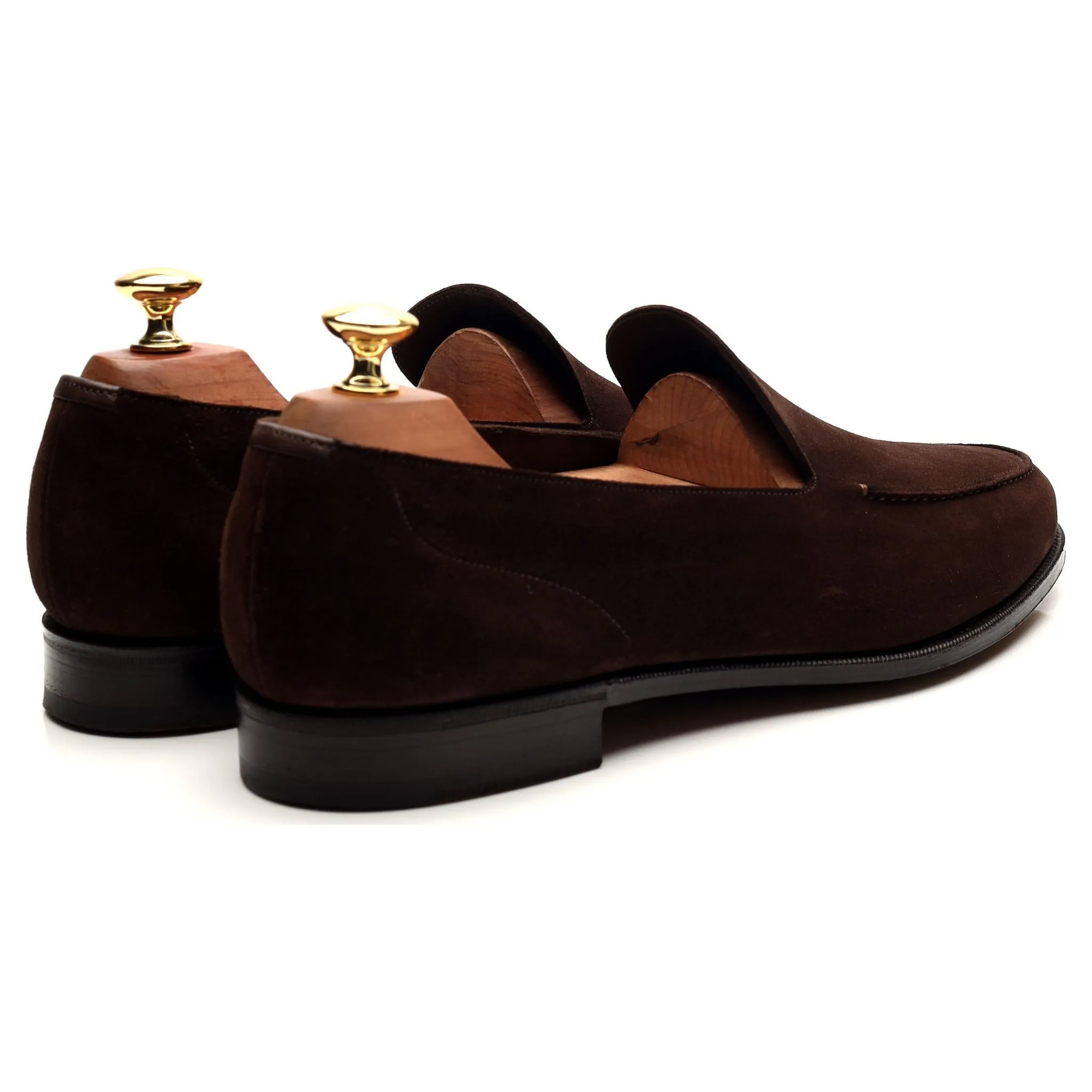 Islington Dark Brown Slip On Loafers UK 9.5 D