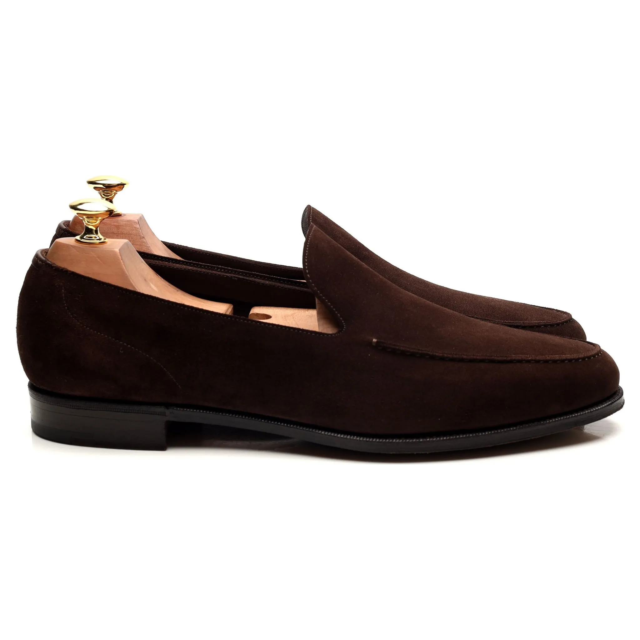 Islington Dark Brown Slip On Loafers UK 9.5 D