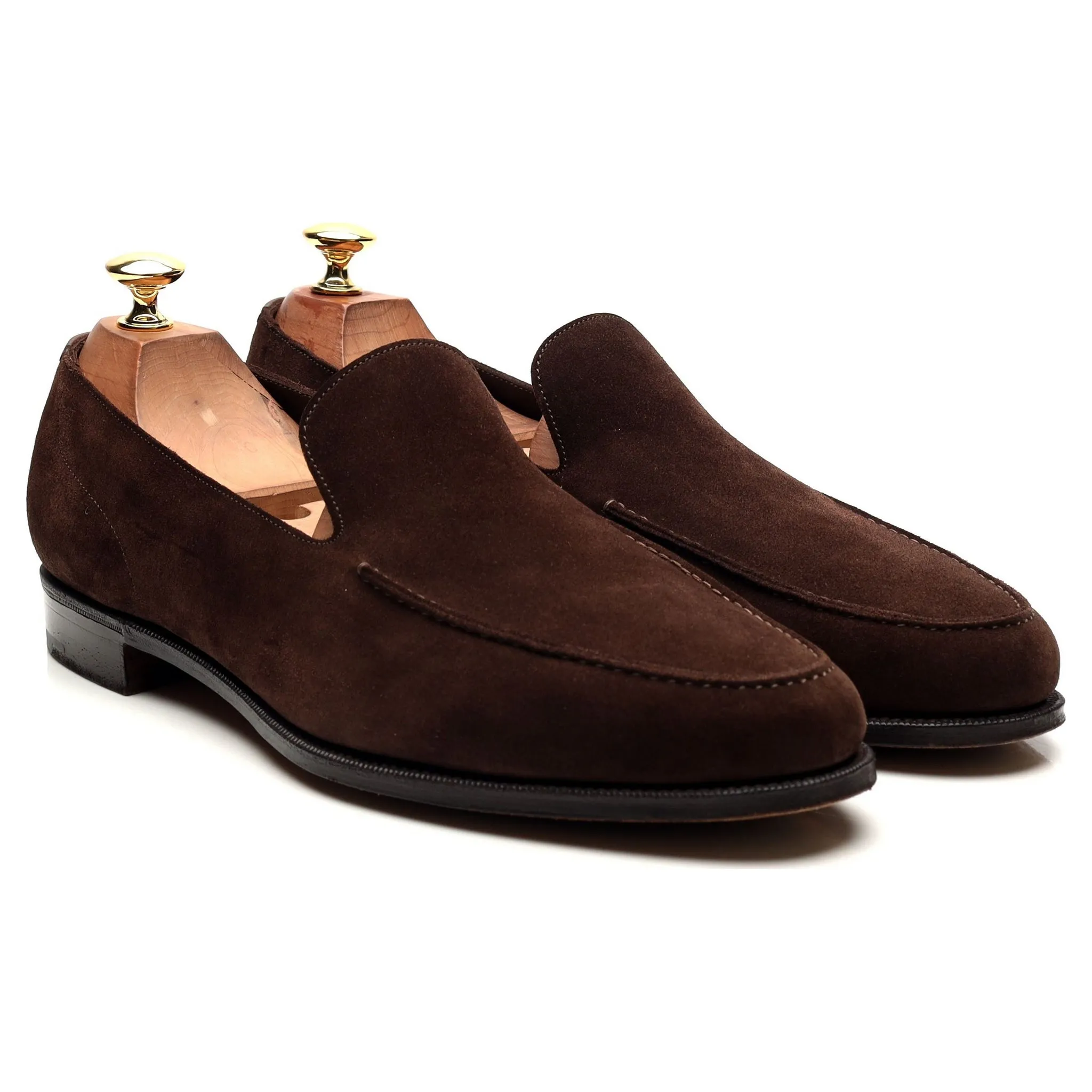 Islington Dark Brown Slip On Loafers UK 9.5 D