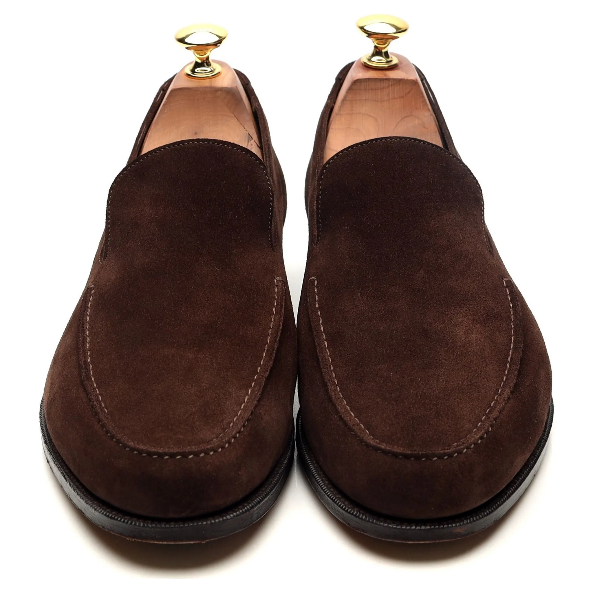 Islington Dark Brown Slip On Loafers UK 9.5 D