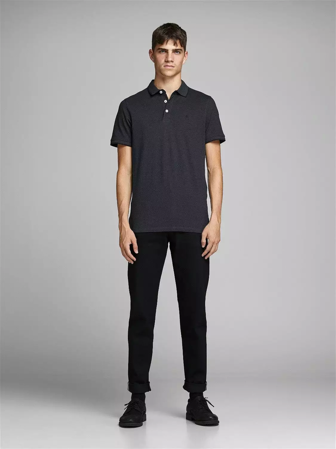 'Jack & Jones Paulos Polo T-Shirt in Pique Fabric'