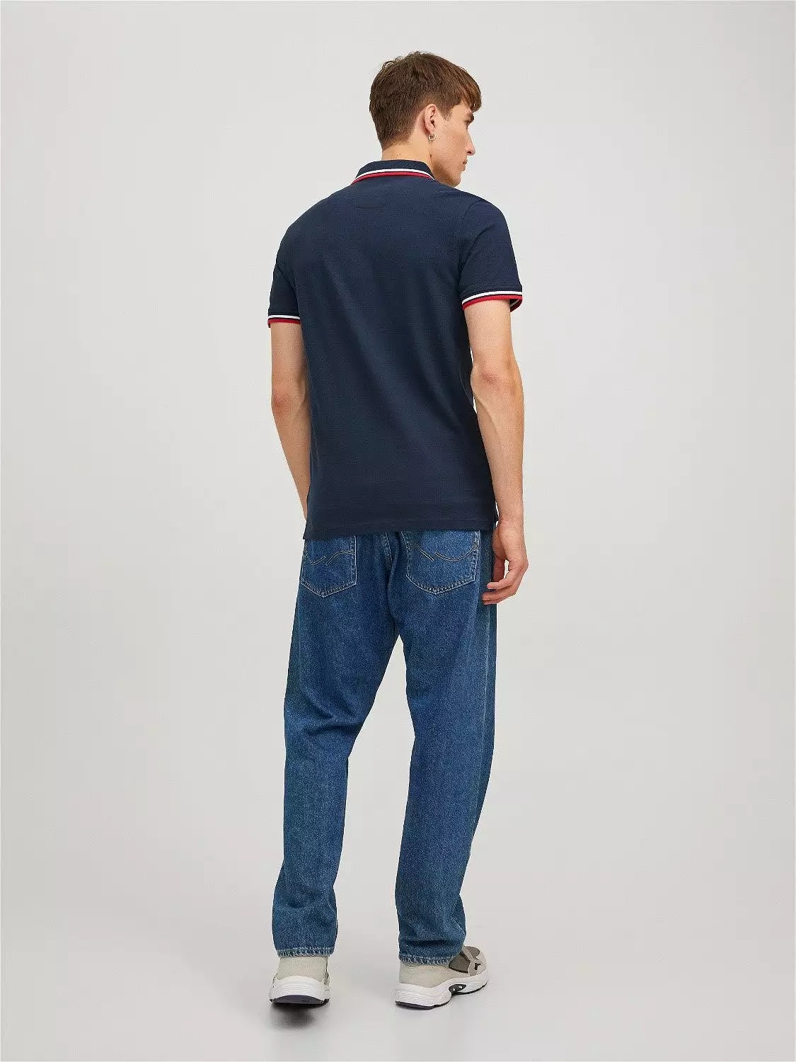 'Jack & Jones Paulos Polo T-Shirt in Pique Fabric'