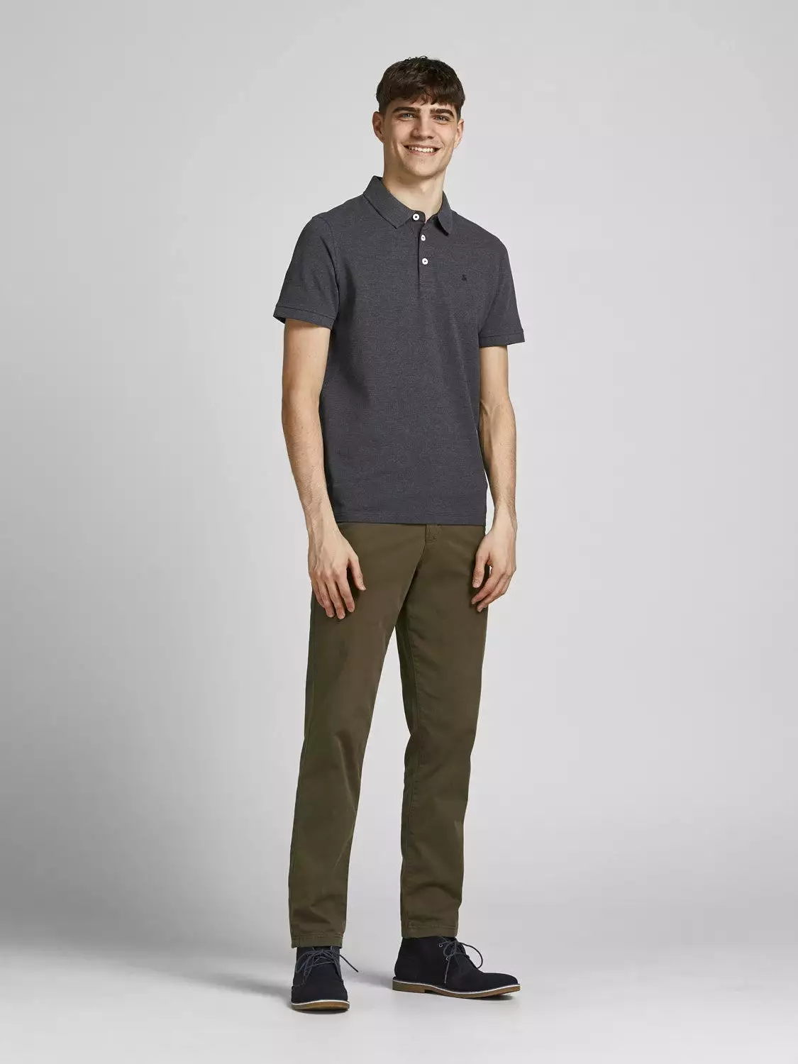 'Jack & Jones Paulos Polo T-Shirt in Pique Fabric'