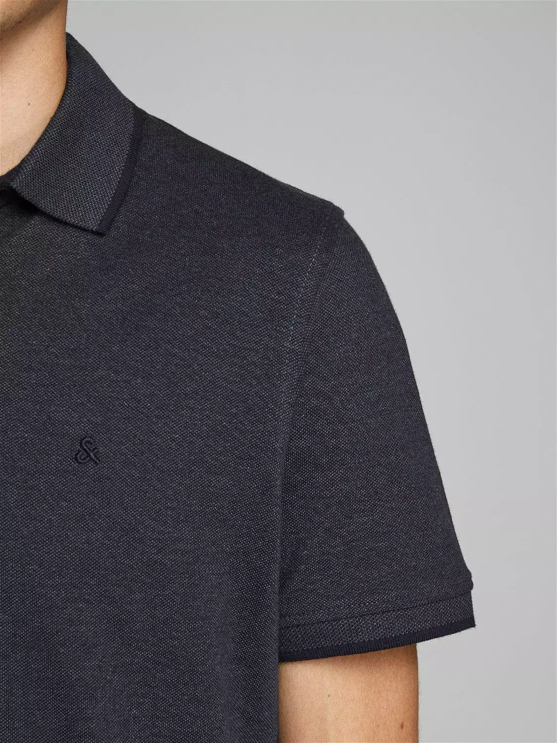 'Jack & Jones Paulos Polo T-Shirt in Pique Fabric'