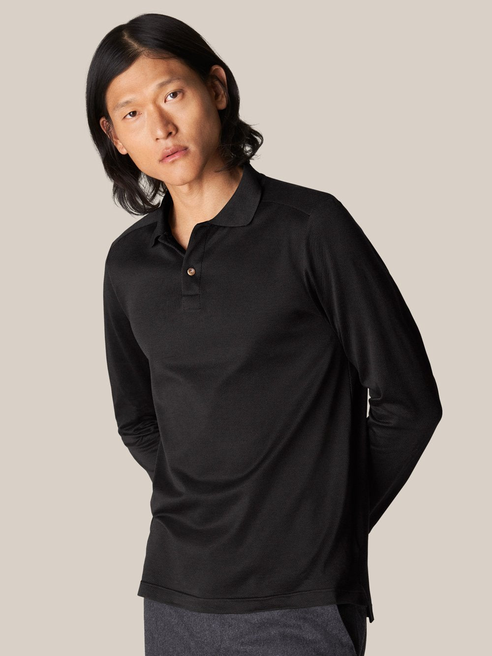 Jacquard Polo Shirt