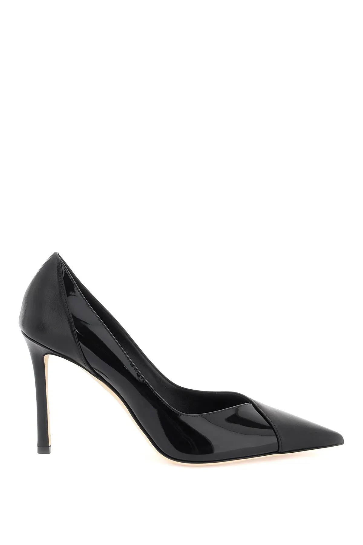 Women's Black Pointed-Toe Pumps by JIMMY CHOO for SS24