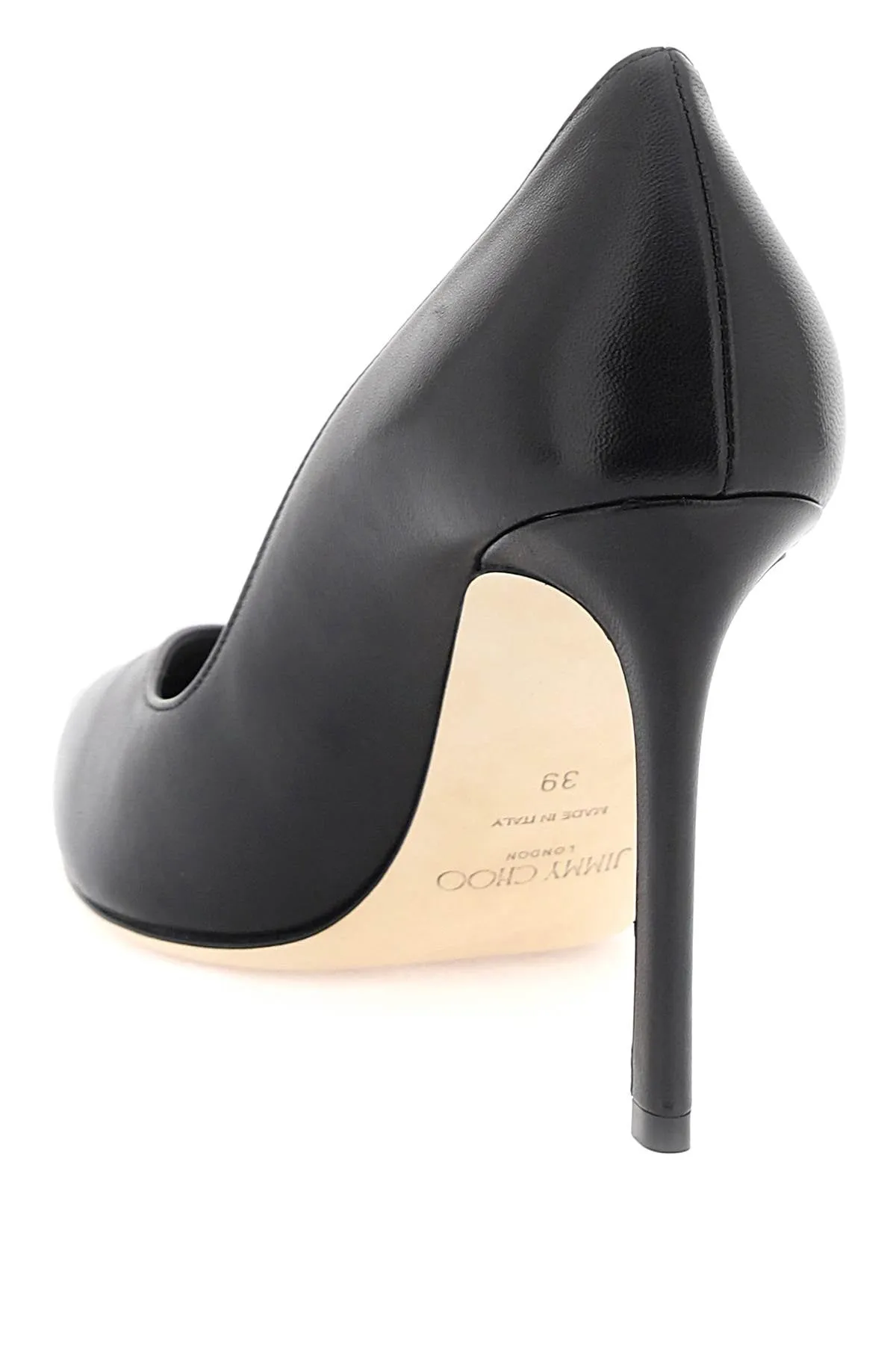 Women's Black Pointed-Toe Pumps by JIMMY CHOO for SS24