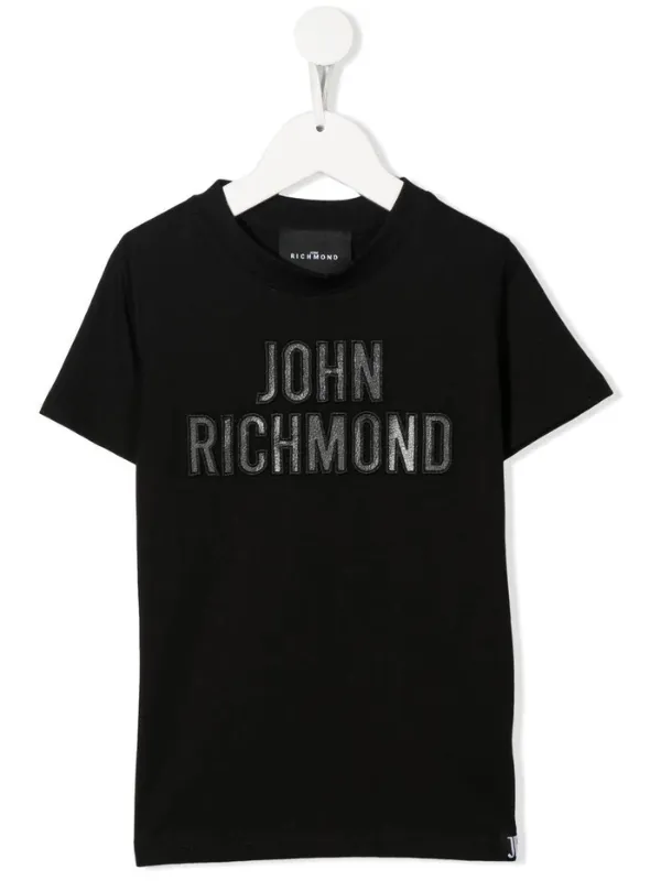 Black John Richmond Logo T-Shirt