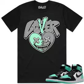 Jordan 1 Green Glow 1s Shirt - Perfect Match for Green Glow Enthusiasts