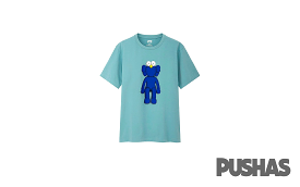 KAWS x Uniqlo Blue BFF T-Shirt Green (2019) - US Sizing