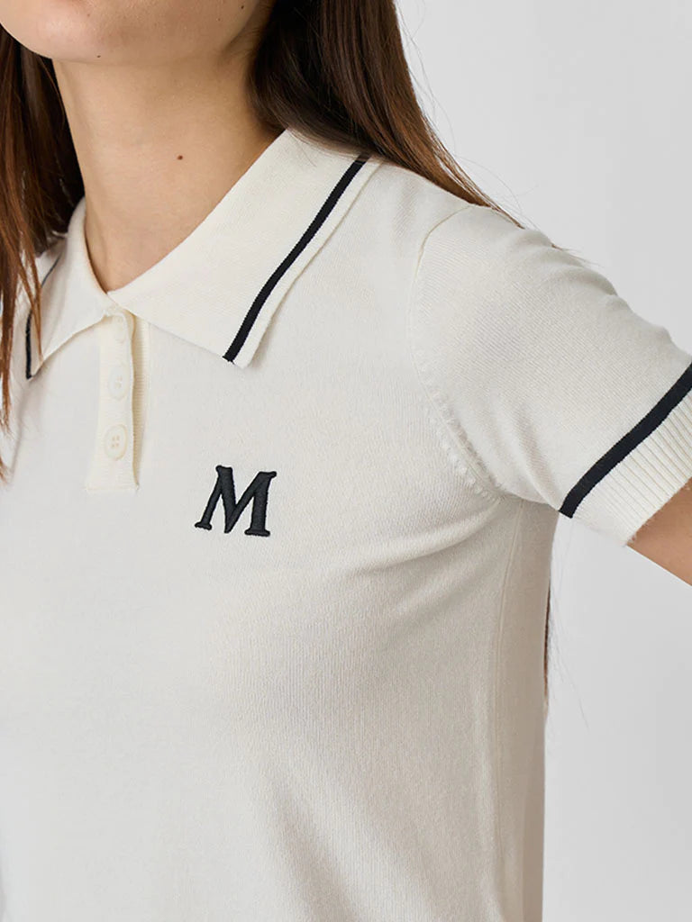 Knitted Polo Shirt by MINUS1 Golf