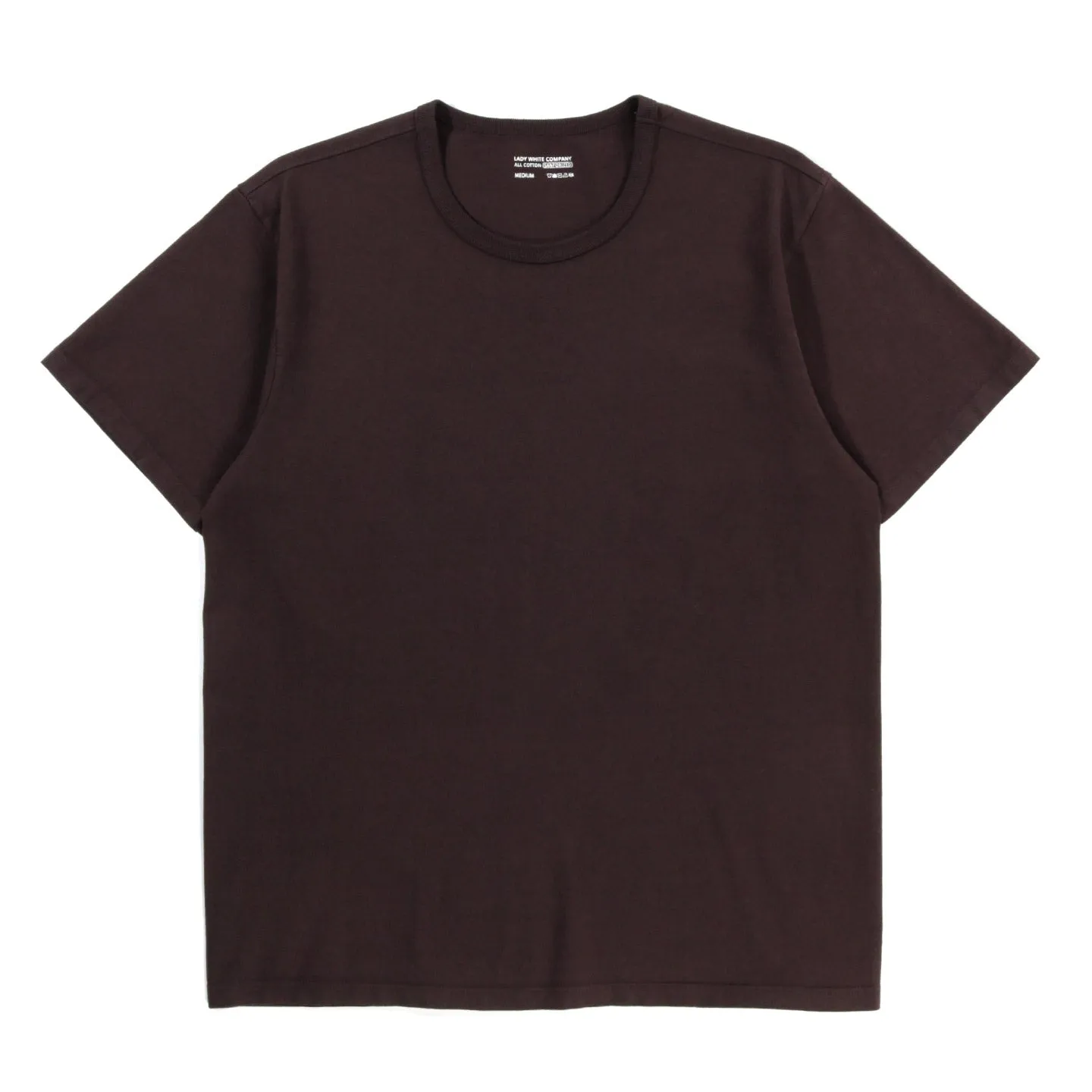 Deep Brown Lady White Company T-shirt