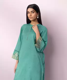 Lawn Shirt with Embroidery