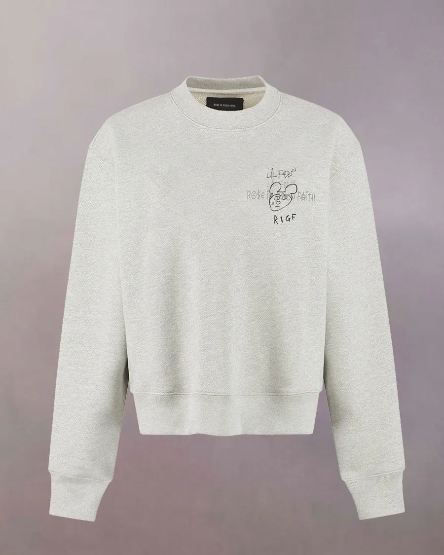 Long-lasting Heavy Crewneck - Never Ending Life