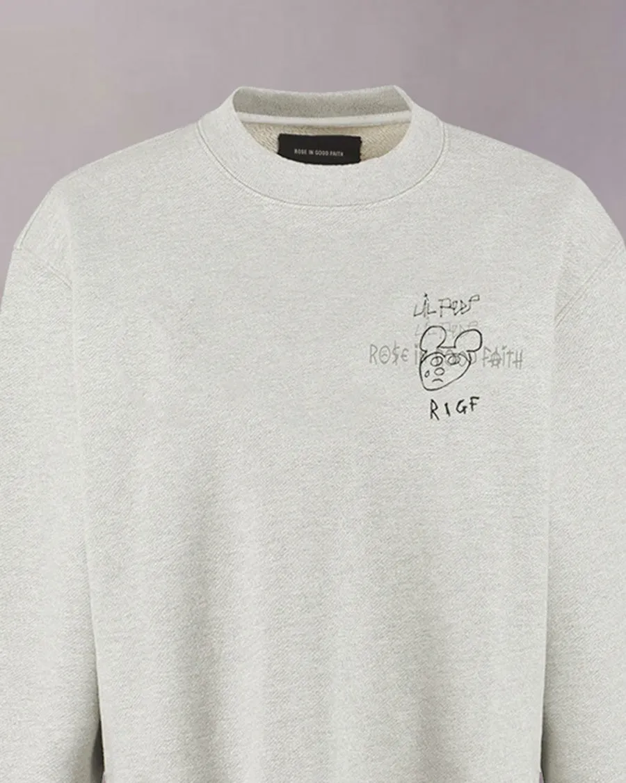 Long-lasting Heavy Crewneck - Never Ending Life