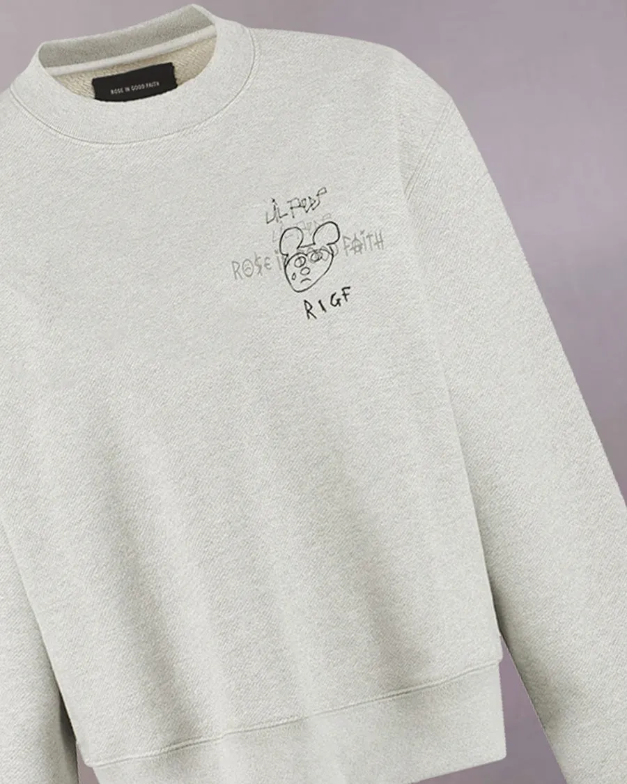 Long-lasting Heavy Crewneck - Never Ending Life