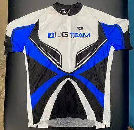 Louis Garneau EQ S Relax Men's Jersey Medium Black Blue White.