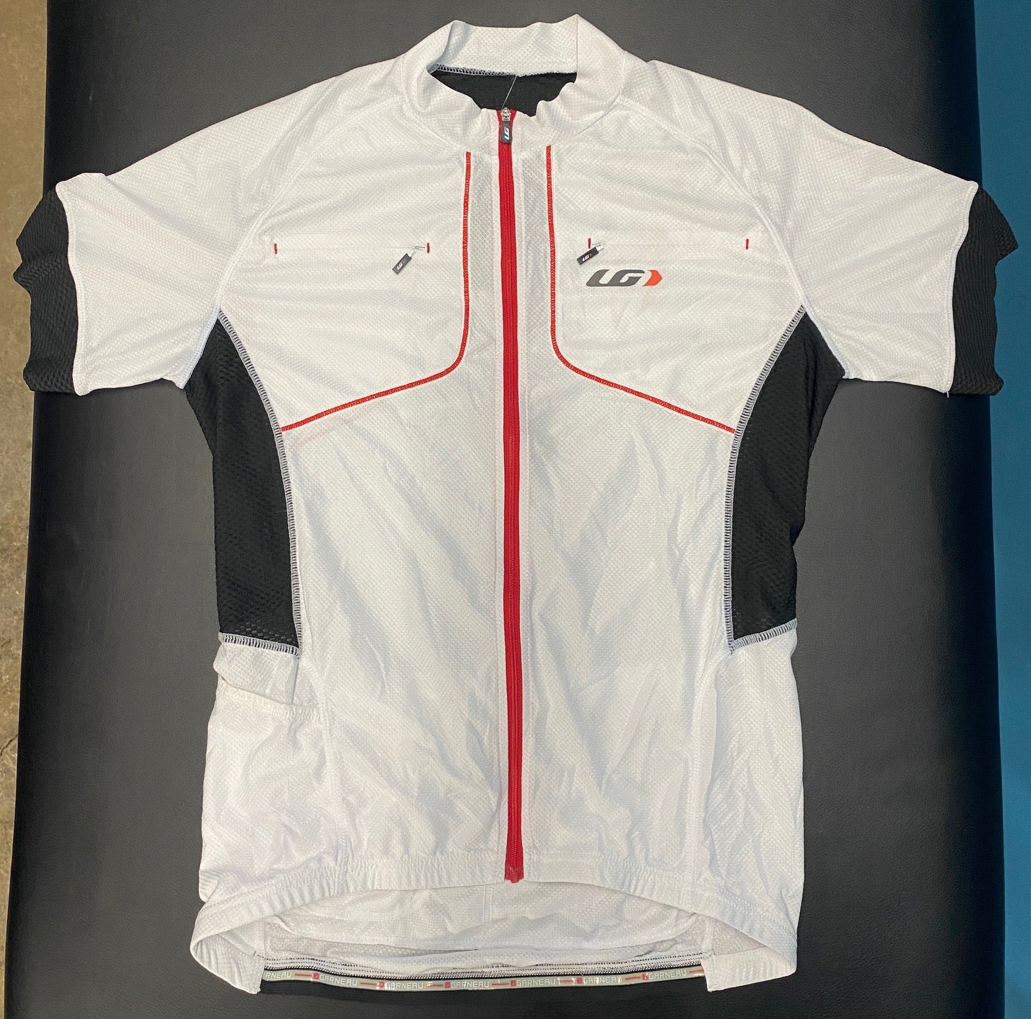 Louis Garneau Evans GT Jersey White Medium Men's