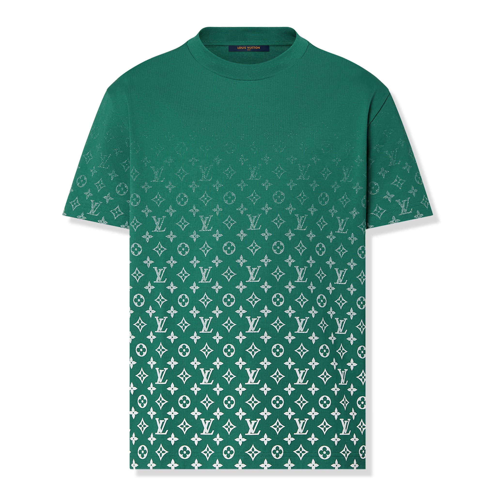 Louis Vuitton Green Monogram Cotton T-Shirt