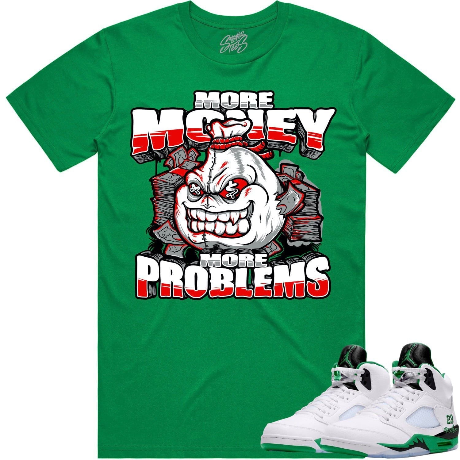 Lucky Green 5s Shirt - Red Edition | Limited Stock