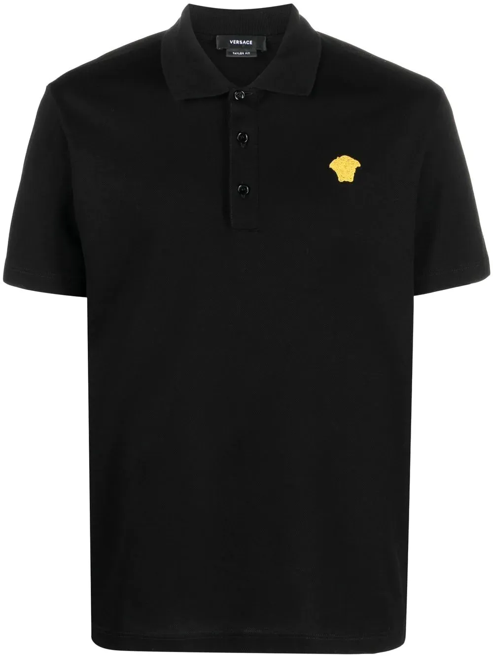 Medusa Polo Shirt With Embroidery